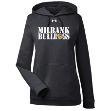 Milbank Bulldogs Under Armour Ladies' Hustle Hoodie