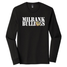 Milbank Bulldogs LS District Made Triblend Tee