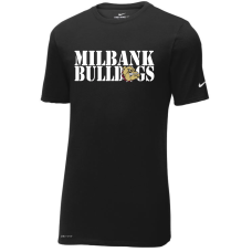 Milbank Bulldogs Nike Dri-FIT Cotton/Poly Tee
