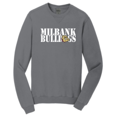 Milbank Bulldogs Port & Company® Beach Wash® Garment-Dye Sweatshirt