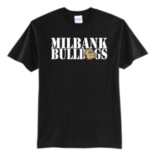 Milbank Bulldogs Port & Company  Short Sleeve Core Cotton Tee