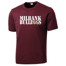 Milbank Bulldogs Sport-Tek® PosiCharge® Competitor™ SS Tee 