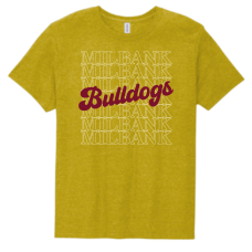 Bulldog Retro Jerzees Premium Blend Ring Spun T-Shirt
