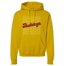 Bulldog Retro  JERZEES® - NuBlend® Pullover Hoodie